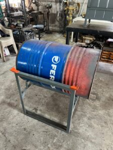 Contenedor para tambor